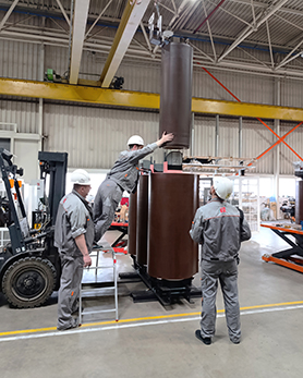 Производство сухих трансформаторов AKELCAST